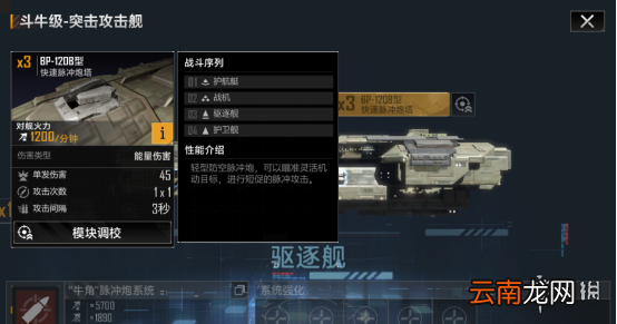无尽的拉格朗日斗牛级怎么样 无尽的拉格朗日驱逐舰斗牛级舰船解析
