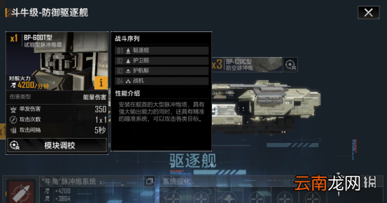 无尽的拉格朗日斗牛级怎么样 无尽的拉格朗日驱逐舰斗牛级舰船解析