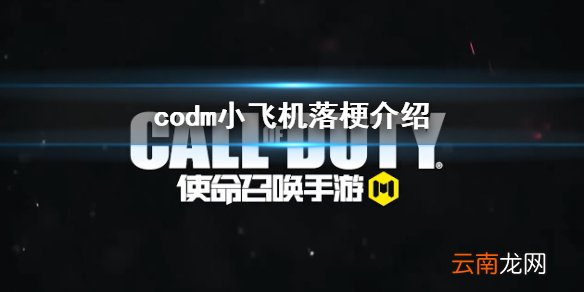 codm小飞机落是什么意思