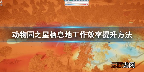 动物园之星栖息地效率怎么提升 动物园之星栖息地工作效率