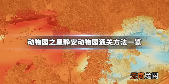 动物园之星第十一关三星成就怎么完成 静安动物园通关方法_网