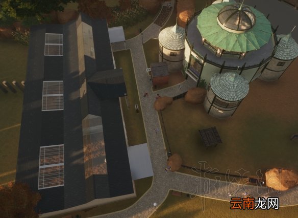 动物园之星部分动物园区全景观展示 动物园区景观图鉴 孔雀广场