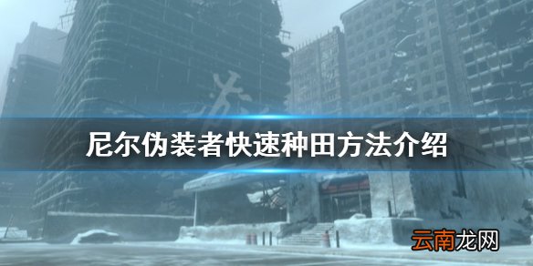 尼尔人工生命怎么快速种田 尼尔伪装者快速种田方法介绍