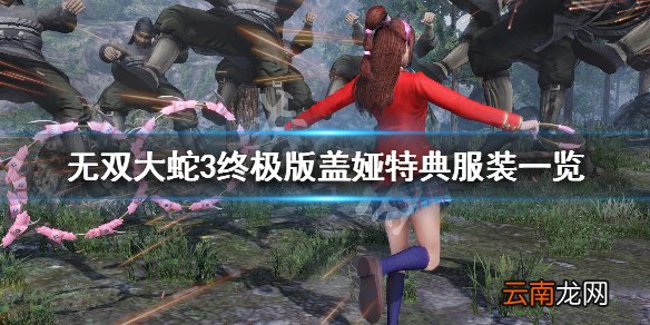 无双大蛇3终极版盖娅特典服装一览 更新信息介绍_网
