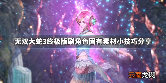 无双大蛇3终极版怎么刷角色固有素材 刷角色固有素材小技巧_网