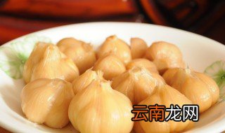 传统江浙沪小吃糖蒜的做法 怎么做糖蒜的做法