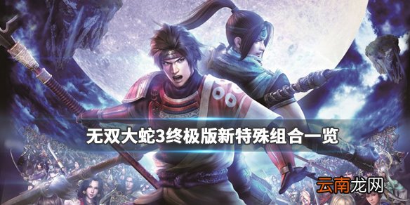 无双大蛇3终极版特殊组合有哪些 新特殊组合一览_网