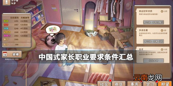 中国式家长职业要求条件汇总 各职业怎么达成_网