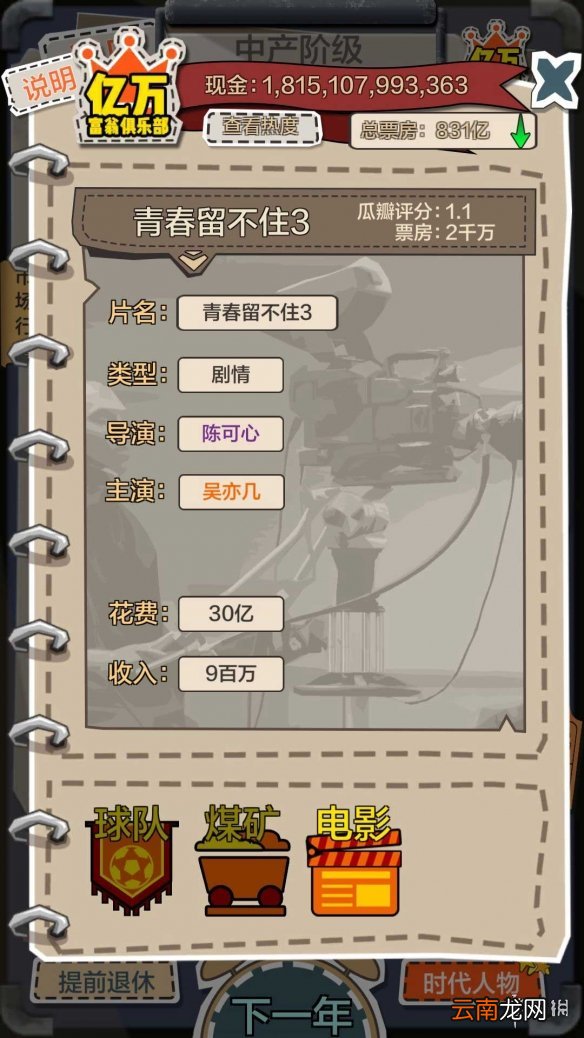 一亿小目标电影怎么拍 电影演员相性一览