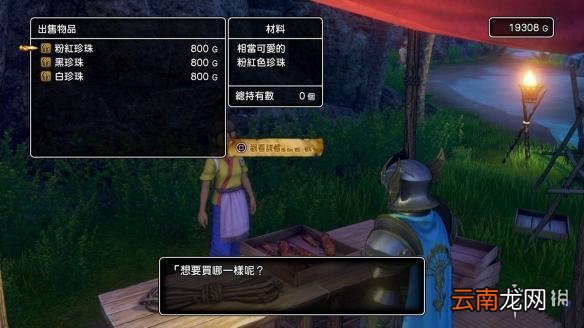 勇者斗恶龙11异变前商店出售素材一览 商店都出售哪些素材