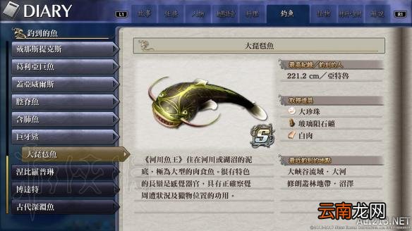 伊苏8鱼王怎么钓？伊苏8最后四条鱼王位置图文介绍