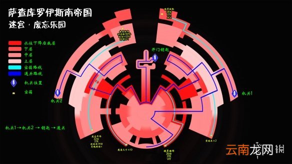 刀剑神域彼岸游境废忘乐园怎么走 彼岸游境废忘乐园地图分享