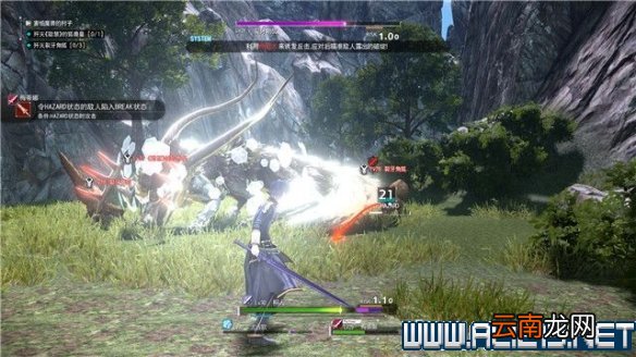 刀剑神域彼岸游境害怕魔兽的村子主线任务打法