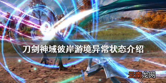刀剑神域彼岸游境异常状态有什么 刀剑神域彼岸游境异常状态