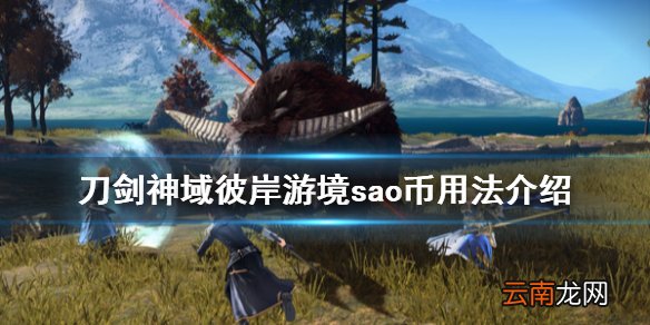 刀剑神域彼岸游境sao币怎么用 刀剑神域彼岸游境sao币用法