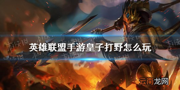 英雄联盟手游皇子打野怎么玩 lol手游皇子打野思路分享