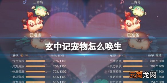 玄中记宠物怎么唤生 玄中记元兽唤生玩法介绍