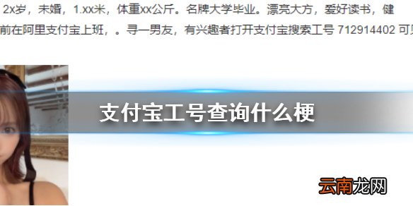 支付宝工号查询什么梗 支付宝工号查询梗介绍
