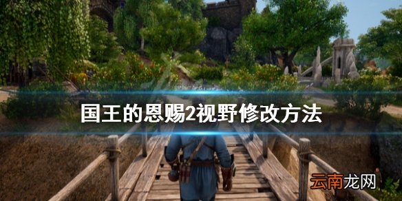国王的恩赐2晕3D怎么办 国王的恩赐2视野修改方法