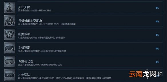命令与征服重制版成就有什么 命令与征服重制版全成就奖杯