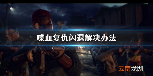喋血复仇闪退怎么办 喋血复仇闪退解决办法