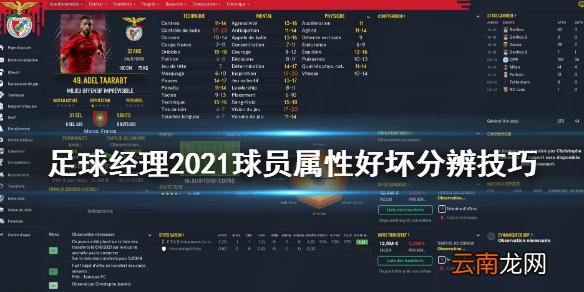 足球经理2021如何判断球员属性好坏 球员属性好坏分辨技巧