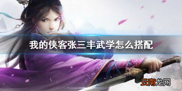 我的侠客张三丰武学怎么搭配 我的侠客张三丰搭配推荐