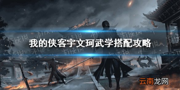 我的侠客宇文珂武学搭配攻略 我的侠客宇文珂武学怎么搭配