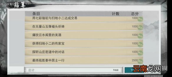 我的侠客宇文庄完美评分攻略 我的侠客宇文庄剧本完美评分怎么达成