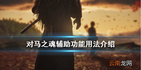 对马岛之魂辅助功能有什么 对马之魂辅助功能用法介绍