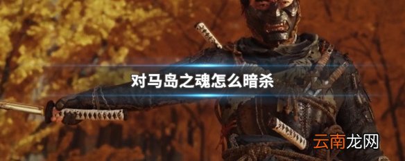 对马岛之魂怎么暗杀 对马岛之魂暗杀说明