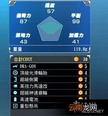 《如龙：极》轨道车各赛事赛车零件搭配技巧