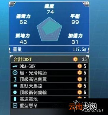 《如龙：极》轨道车各赛事赛车零件搭配技巧