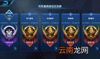 王者荣耀最高段位是什么 王者荣耀的最高段位介绍