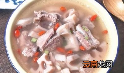 莲藕排骨汤小技巧