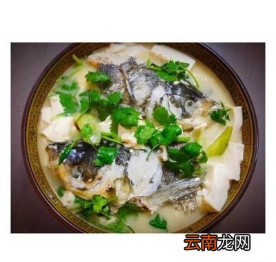 鱼头豆腐汤的制作方法