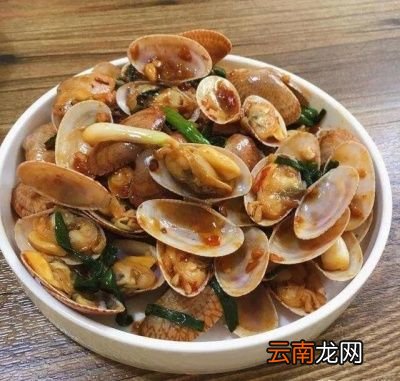 ——姜葱炒花甲的烹饪方法——