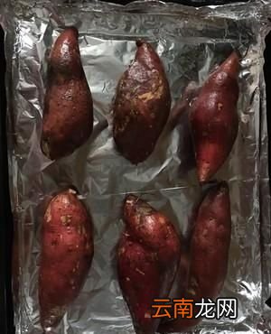 烤箱烤红薯的做法