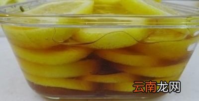 柠檬片泡蜂蜜制作方法