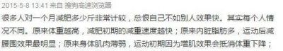 不知道什么是「减肥的原理」