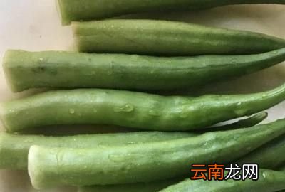 鸡蛋炒秋葵具体做法