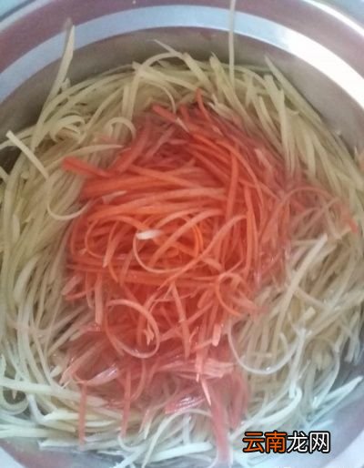 土豆丝怎么做才能不发面清脆一点
