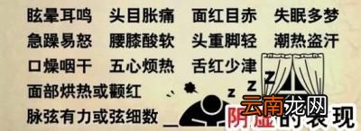 阴虚火旺有哪些症状