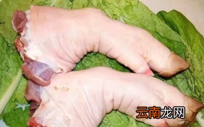 猪前蹄和后蹄口感上有什么区别