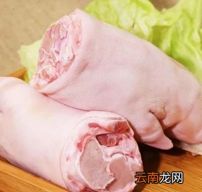 猪前蹄和后蹄口感上有什么区别