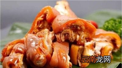 猪前蹄和猪后蹄的做法和吃起来的区别