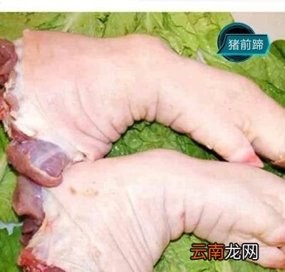 猪前蹄和猪后蹄的做法和吃起来的区别