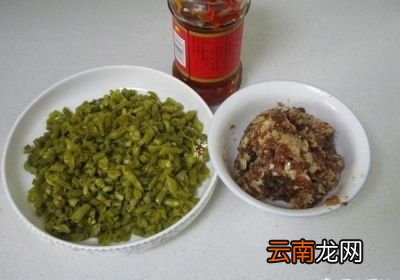 酸豆角炒肉末的做法