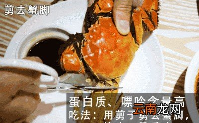 弄懂吃蟹注意事项吃好不伤肾