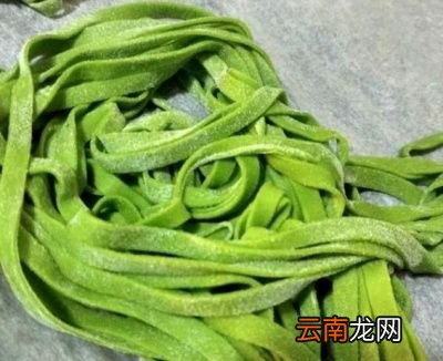 菠菜面条颜色翠绿小技巧
